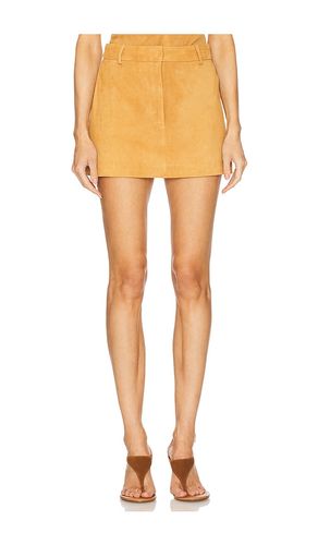 Leather Suede Mini Skirt in . Size M, S, XS - AEXAE - Modalova