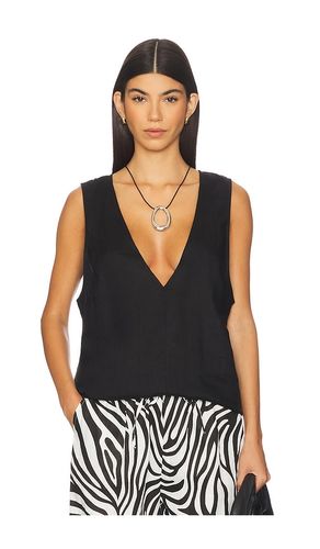 Linen V Neck Top in . Size M, S, XS - AEXAE - Modalova
