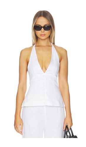 Linen Halter Neck Top in . Size S. Also in M, L - AEXAE - Modalova