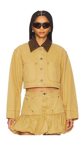 Chaqueta wrenley en color beige talla L en - Beige. Talla L (también en XL, XS, XXL) - AFRM - Modalova