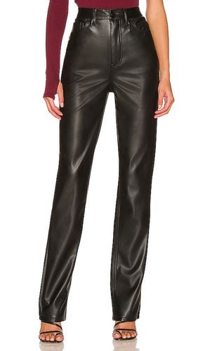 Heston Faux Leather Pant in . Size 24 - AFRM - Modalova