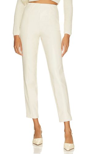 Pantalón de falso cuero simone en color crema talla 1X en - Cream. Talla 1X (también en 2X) - AFRM - Modalova