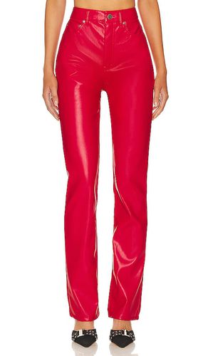 Pantalón pierna recta heston en color rojo talla 24 en - Red. Talla 24 (también en 26, 27, 28, 29, 30, 31) - AFRM - Modalova