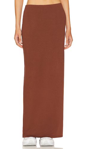 Falda maxi farah en color cognac talla L en - Cognac. Talla L (también en S, XL, XS) - AFRM - Modalova