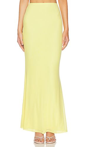 Falda maxi tegan en color amarillo talla 1X en - Yellow. Talla 1X (también en 2X, 3X, L, M, S, XL) - AFRM - Modalova