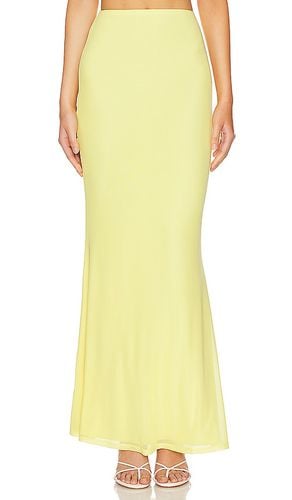 Falda maxi tegan en color amarillo talla 1X en - Yellow. Talla 1X (también en 2X, 3X, L, M, XL) - AFRM - Modalova