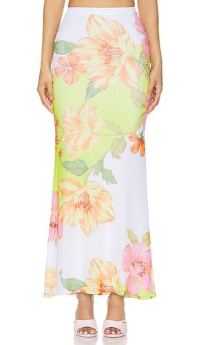 Falda maxi cara en color verde talla 1X en - Green. Talla 1X (también en 2X, 3X, L, M, S, XL, XS, XXS) - AFRM - Modalova