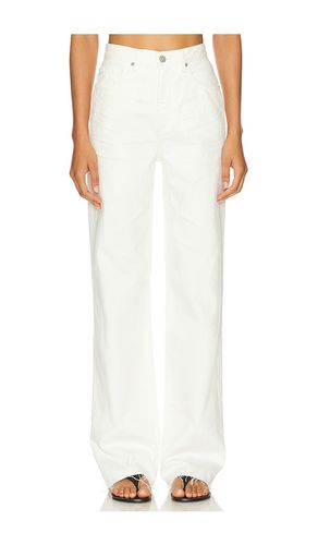 Pierna recta kora en color blanco talla 24 en - White. Talla 24 (también en 26, 29, 30) - AG Jeans - Modalova