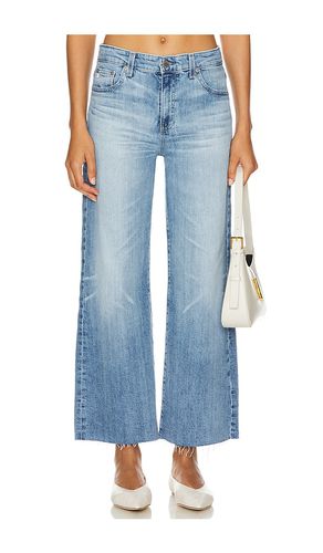 Saige wide leg crop in color blue size 23 in - Blue. Size 23 (also in 27) - AG Jeans - Modalova