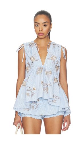 Lamia Poplin Top in . Size 2. Also in 6 - AKNVAS - Modalova