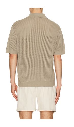 Knit Mesh Johnny Collar Polo in . Taglia M. Also in L - AUTO-REPLY - Modalova