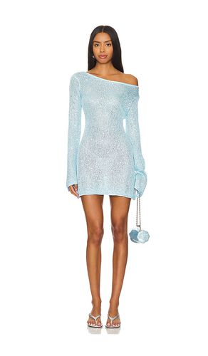 X Revolve Maya Longsleeve Mini Dress - Baia Blue in . Size S, XS - Asta Resort - Modalova