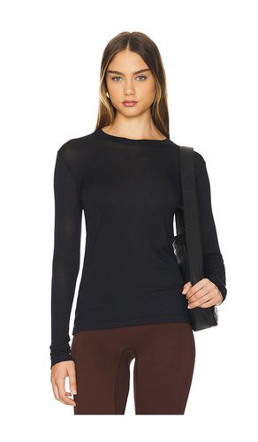 Cashmere long sleeve top en color talla L en - Black. Talla L (también en M, S) - ALALA - Modalova