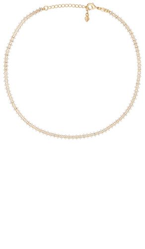 Marquise tennis necklace in color metallic size all in - Metallic . Size all - Alexa Leigh - Modalova