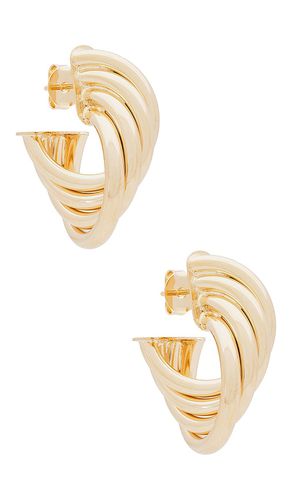 Twist earrings in color metallic size all in - Metallic . Size all - Alexa Leigh - Modalova