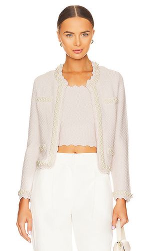 Noella Knit Jacket with Pearls in . Size XS - Alice + Olivia - Modalova