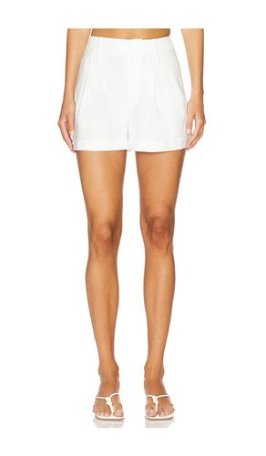 Short plisado conry en color blanco talla 0 en - White. Talla 0 (también en 10, 12, 2, 4, 6) - Alice + Olivia - Modalova