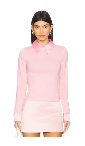 Jersey porla en color rubor talla L en - Blush. Talla L (también en M, S, XL, XS) - Alice + Olivia - Modalova