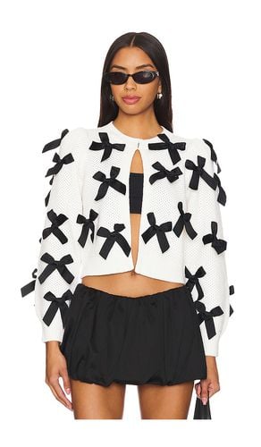 Kitty Bow Cardigan in ,. Taglia S - Alice + Olivia - Modalova