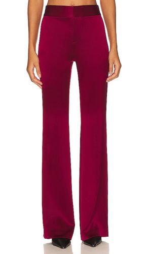 Pantalón deanna en color burgundy talla 0 en - Burgundy. Talla 0 (también en 4, 6) - Alice + Olivia - Modalova