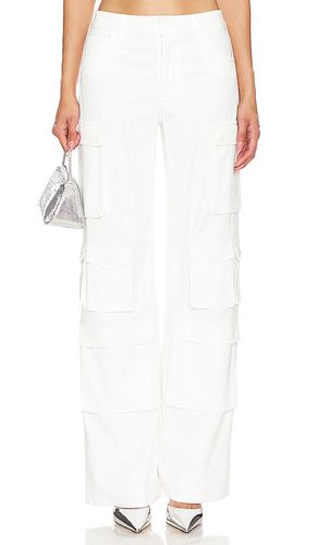 Pantalones cargo holgados olympia en color crema talla 10 en - Cream. Talla 10 (también en 12, 14, 2, 4, 8) - Alice + Olivia - Modalova