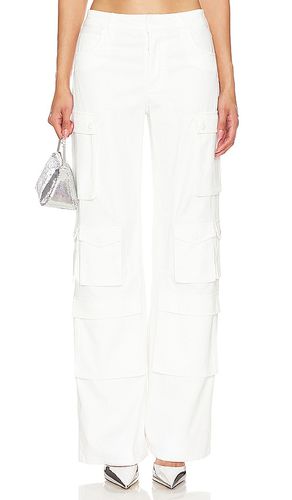 Pantalones cargo holgados olympia en color crema talla 10 en - Cream. Talla 10 (también en 12, 14, 4) - Alice + Olivia - Modalova