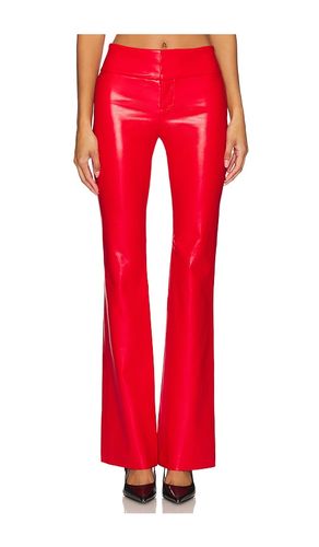 Olivia Vegan Leather Side Slits Pant in . Size 2, 8 - Alice + Olivia - Modalova