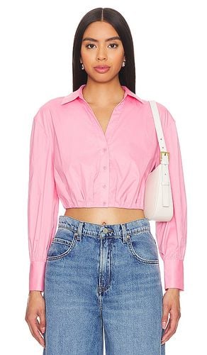 Trudy Cropped Pleated Top in . Size S, XS - Alice + Olivia - Modalova