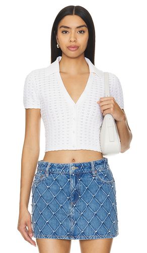 Linda Cropped Polo in . Taglia M, S - Alice + Olivia - Modalova