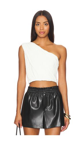 Jeane Draped Cropped Top in . Taglia M, S, XS - Alice + Olivia - Modalova