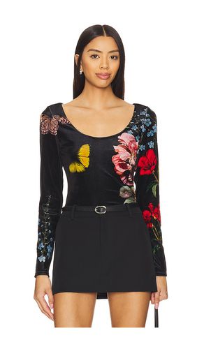 Delaina Scoop Neck Longsleeve Top in in . Size M, S, XS - Alice + Olivia - Modalova