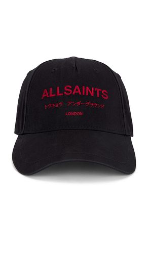 Underground Logo Baseball Cap in - ALLSAINTS - Modalova