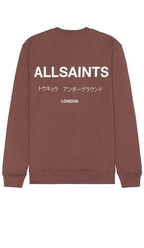 Jersey en color burgundy talla L en - Burgundy. Talla L (también en M, S) - ALLSAINTS - Modalova