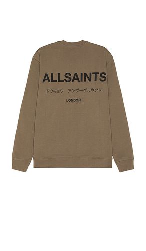 Cuello redondo en color taupe talla L en - Taupe. Talla L (también en M, S, XL/1X) - ALLSAINTS - Modalova