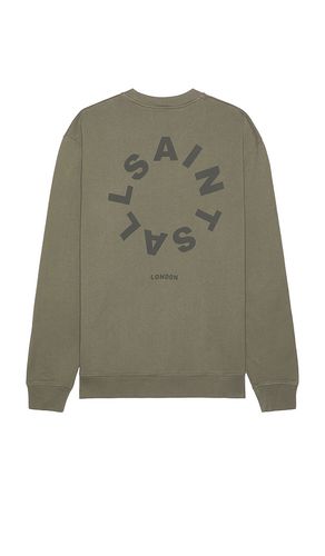 Sudadera en color verde oliva talla L en - Olive. Talla L (también en M, S) - ALLSAINTS - Modalova