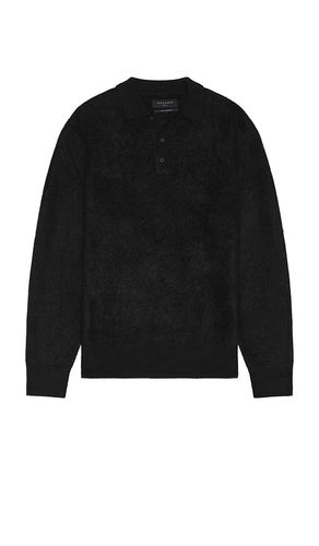 Abel Long Sleeve Polo in . Size M, S - ALLSAINTS - Modalova