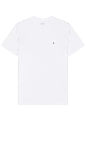 Camiseta básica brace en color blanco talla L en - White. Talla L (también en M, XL/1X) - ALLSAINTS - Modalova