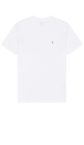 Camiseta básica brace en color blanco talla L en - White. Talla L (también en S, XL, XL/1X) - ALLSAINTS - Modalova