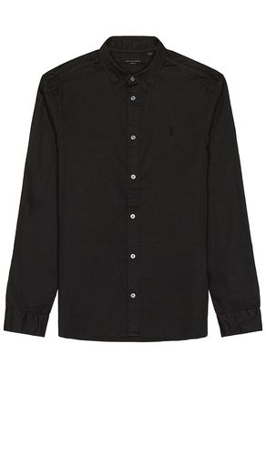 Camisa hawthorne en color talla L en - Black. Talla L (también en M, S, XL, XS) - ALLSAINTS - Modalova