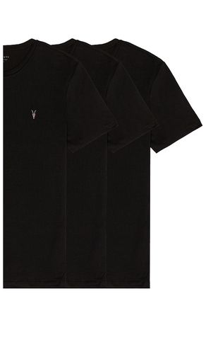 Camiseta 3 pack en color talla L en - Black. Talla L (también en M) - ALLSAINTS - Modalova