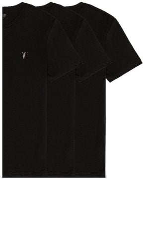 Camiseta 3 pack en color talla L en - Black. Talla L (también en M, S, XL/1X) - ALLSAINTS - Modalova