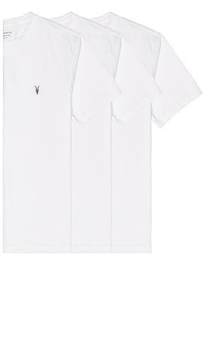 Camiseta 3 pack en color talla L en - White. Talla L (también en M, S, XL/1X) - ALLSAINTS - Modalova