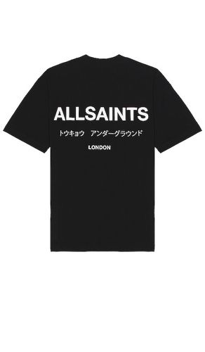 Camiseta en color negro talla XL en - Black. Talla XL (también en L, M) - ALLSAINTS - Modalova