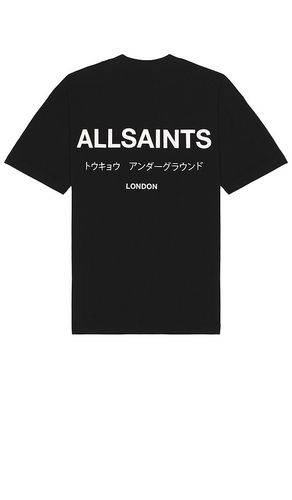 Camiseta en color negro talla XL en - Black. Talla XL (también en L, M, S) - ALLSAINTS - Modalova