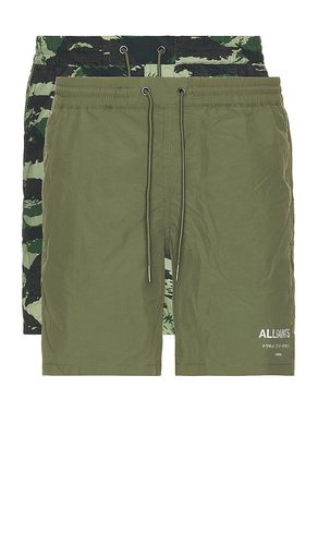 Short natación en color verde talla L en & - . Talla L (también en M, XL/1X) - ALLSAINTS - Modalova