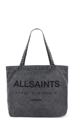 Bolso tote en color charcoal talla all en - Charcoal. Talla all - ALLSAINTS - Modalova