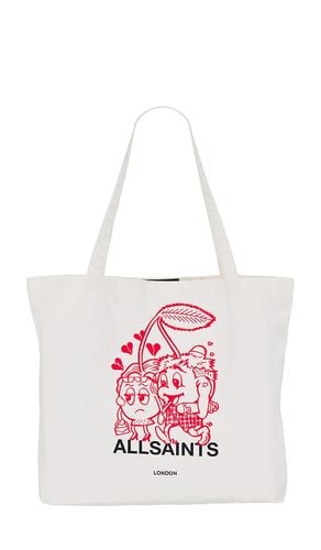 ALLSAINTS Heartbreak Tote in White - ALLSAINTS - Modalova