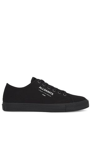 Zapatilla deportiva en color talla 12 en - Black. Talla 12 (también en 7, 9) - ALLSAINTS - Modalova