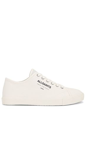 Underground canvas low top en color blanco talla 12 en - White. Talla 12 (también en 13, 9) - ALLSAINTS - Modalova