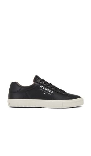 Zapatilla deportiva en color talla 10 en - Black. Talla 10 (también en 11, 12, 13, 7, 8, 9) - ALLSAINTS - Modalova